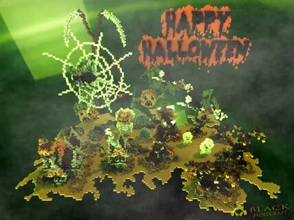 Схема Набор украшений на карту для праздника Halloween " Bla