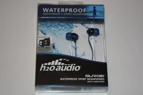 Наушники H2O Audio Surge S+ Black/Blue, купить в Москве, цен