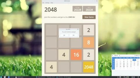 2048 Finally! Screenshot of beaten 2048 game http://i.imgur.