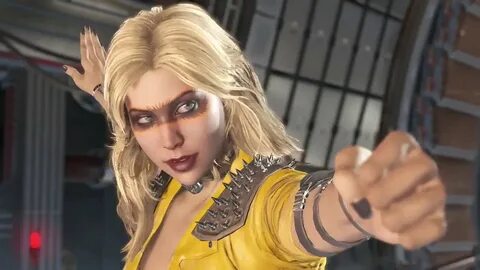 Injustice 2 Infinite Transform Black Canary Face and Epic Tr