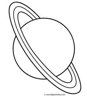 Planet Uranus - Coloring Page (Space)