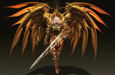 ArtStation - Era of angels , 태섭 신 Fantasy art warrior, Angel