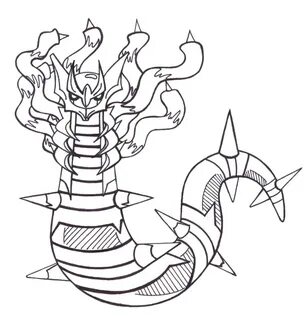 Giratina Coloring Pages - Coloring Home