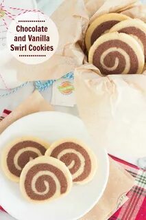 Chocolate and Vanilla Swirl Cookies are an impressive treat 