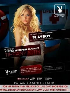 Tiffany Toth at Playboy Club Las Vegas "2011 Miss September 