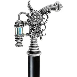 impossibly cool steampunk cane Steampunk cane, Steampunk swo