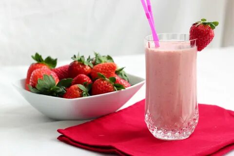 Recipe - Strawberry Milkshake