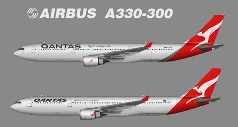 Qantas Airways Airbus A330-300 - Juergen's paint hangar