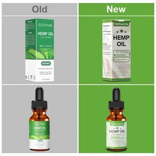 Hemp Oil with 5000mg of Organic Hemp Extract for Pain, Anxie