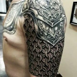 Pin von vanea auf Tattoos Schulterpanzer tattoo, Körper-tatt
