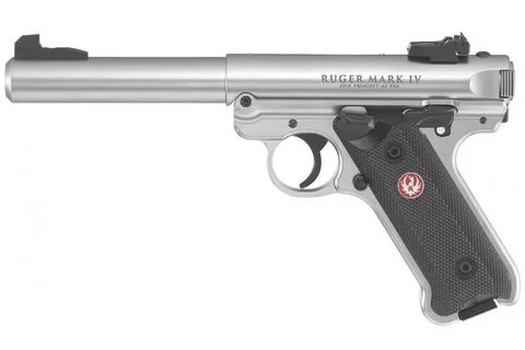 Ruger Mark IV Target 22LR Rimfire Pistol with Bull Barrel - 