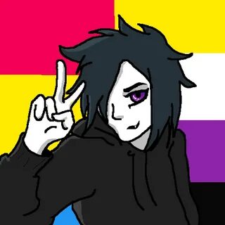 Pixilart - Pansexual/Non-binary flag - Damien by Damien-Grav