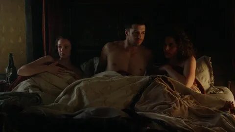 ausCAPS: Dan Jeannotte and Mark Ghanimé shirtless in Reign 4