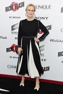 Мерил Стрип в платье Valentino на премьере фильма "Рики и Фл