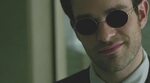 The eyewear of Daredevil, aka Matt Murdock (Charlie Cox) in 