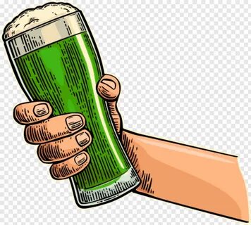 Green Beer - Beer Bottle, Png Download - 537x482 (#9723837) 