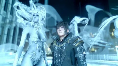 Final Fantasy XV Patch 1.10 Young Noctis VS Ifrit God Of Fir