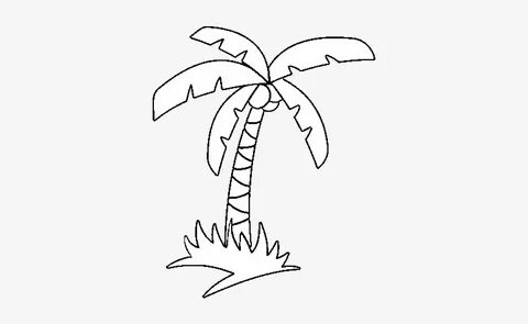 Palmera Para Colorear Transparent PNG - 600x470 - Free Downl