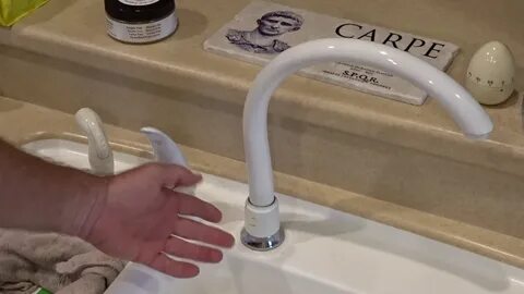 How To Fix a Leaky Moen Kitchen Faucet Spout 7700 series - Y