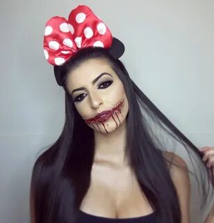 Minnie Mouse Costume Face Makeup