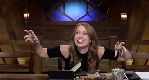 Marisha is having a lot of fun right now. #CriticalRole @Mar