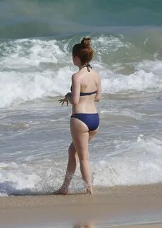BONNIE WRIGHT in Bikini at a Beach in Sydney 04/12/2016 - Ha