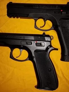 A CZ 75B -vs- CZ 75 SP-01 Comparison (PIC HEAVY) - Calguns.n