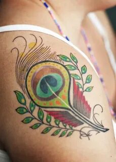 Pin by Tawa_Saenko on Тату Feather tattoos, Peacock tattoo, 