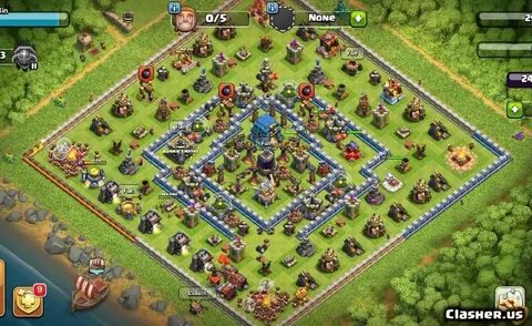 Town Hall 12 a good TH12 Crows With Link 7-2019 - Farming Ba