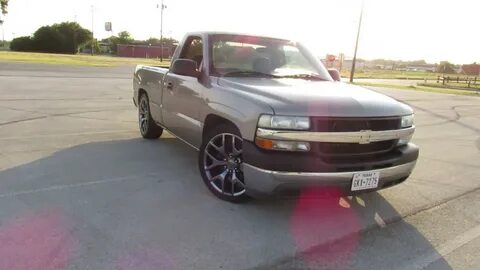 01 silverado 2/4 drop with hd grille - YouTube