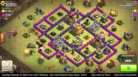 BEST Town Hall Level 7 (TH7) Defense Strategy - Clan Wars/Hy