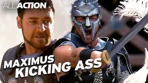 Maximus Meridius Kicking Ass Gladiator All Action - YouTube