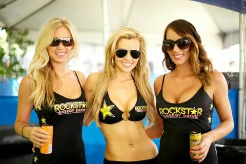 Rockstar Models lighting up Fort Worth Racing girl, Grid gir