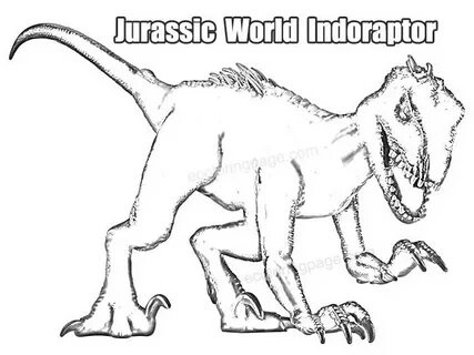 Indoraptor Dinosaur Coloring Pages Mclarenweightliftingenqui