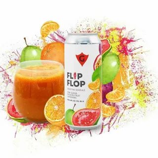 FLIP FLOP 4 : pink guava, passion fruit, mandarin - Sour Ale