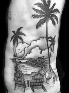 60 Awesome Beach Tattoos - nenuno creative Beach tattoo, Tat