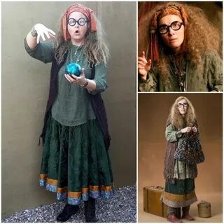 DIY Harry Potter Professor Trelawney Halloween Costume Harry