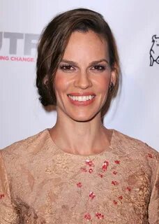 Hilary Swank In Elie Saab Couture - 2014 Outfest Legacy Awar