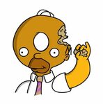 Donut Homer, The Simpsons Personajes de los simpsons, Los si