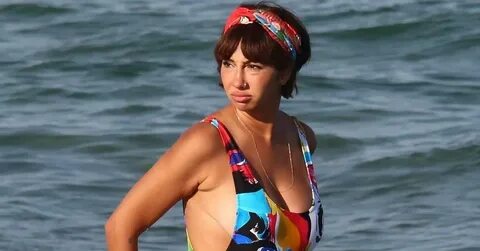 Jackie Cruz Shows Lots Of Side-Boob With Her Boyfriend In A 