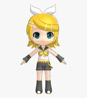 Transparent Rin Kagamine Png - Chibi Rin Neko Kagamine, Png 