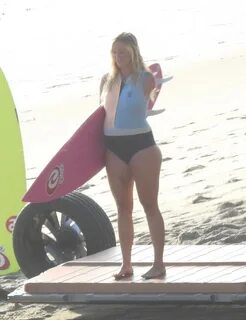 Bethany Hamilton Shows Off Her Growing Baby Bump on the Beac