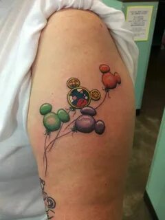 My New Mickey Mouse Balloon Tattoo. With a Tattoo of Toodles