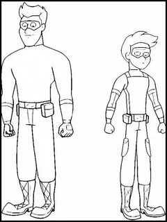 Printable Coloring Pages The Adventures of Kid Danger 5