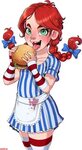 Hamburger Fast Food Cartoon Anime Fictional Character - Shad