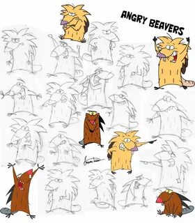 Angry Beavers by toondraw.deviantart.com on @deviantART Beav