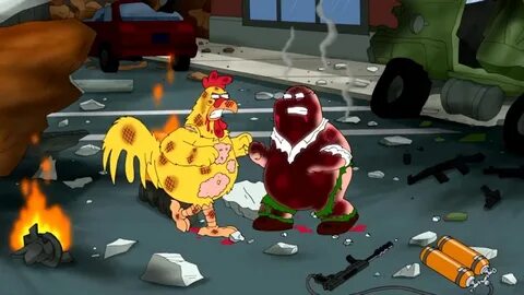 Family Guy: Chicken Fight Music (Yug Ylimaf Varient) - YouTu