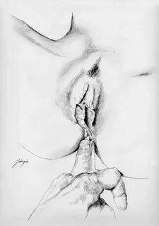 Danny Fingers Kara's Anus, Drawing by Giorgio Verona Artmaje