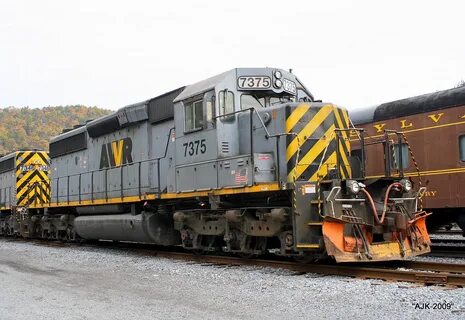 AWVR-7375 Fictitious (Fake) Railroad, Allegheny & West Vir. 