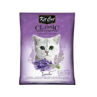 Kit Cat Classic Clump Lavender Cat Litter - Kit Cat Internat